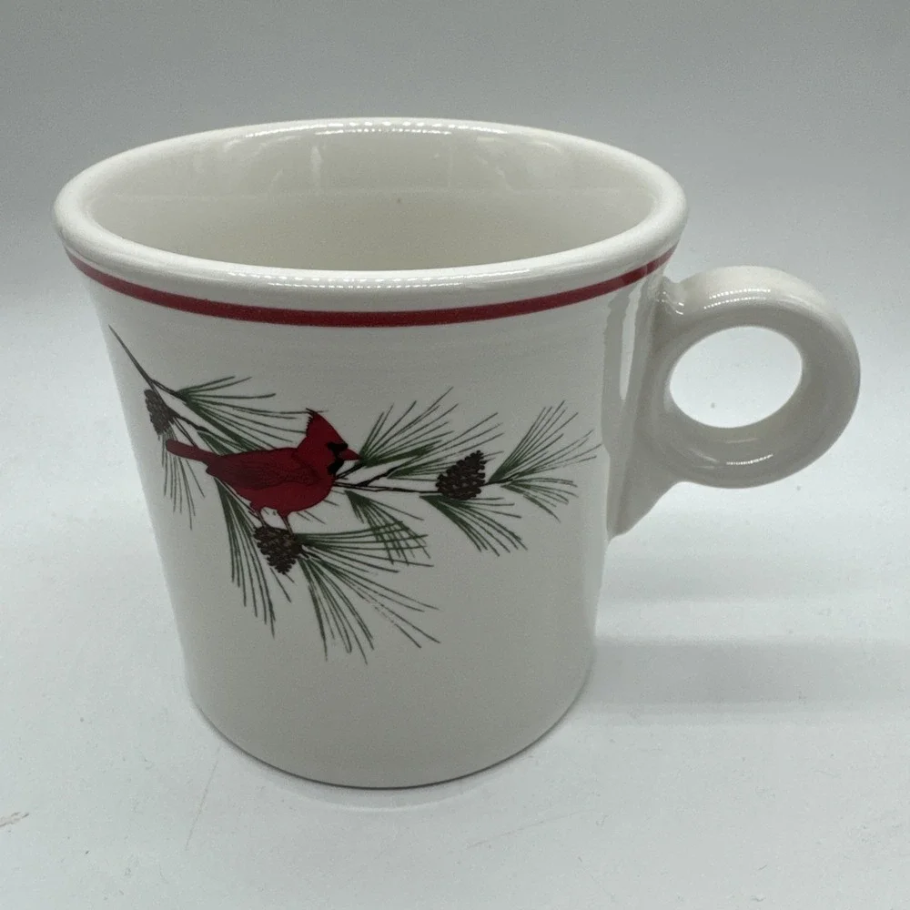 FIESTAWARE CARDINAL MUG-EUC